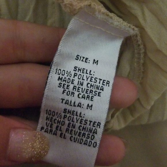 Vintage Beaded Flowy Blouse MEDIUM - Picture 7 of 7